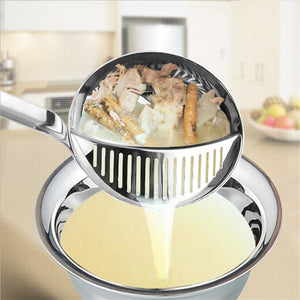 Removable Stainless Steel Hot Pot Soup Spoon