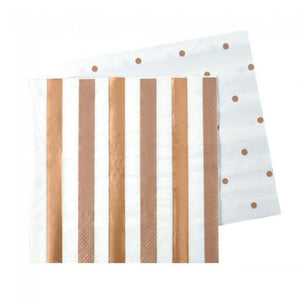 8Pcs Rose Gold Series Gilding Paper Straws/Cup/Plate/ Disposable Tableware Party Supplies